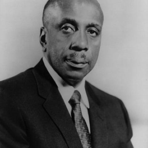 Theologian and civil rights leader Howard Thurman.