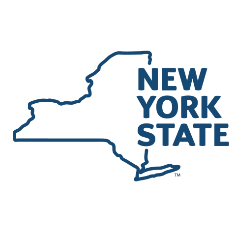 NY State logo and wordmark.