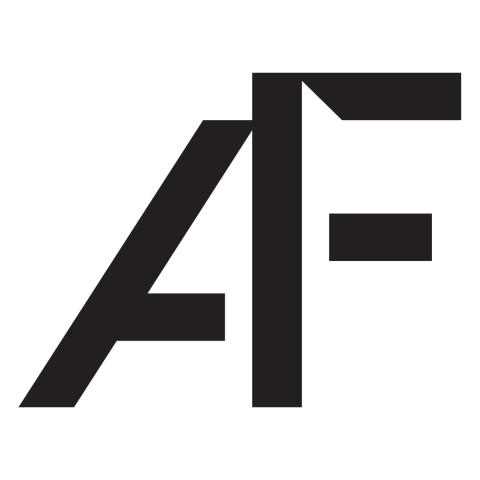 A geometric style logo of the letters "AF".