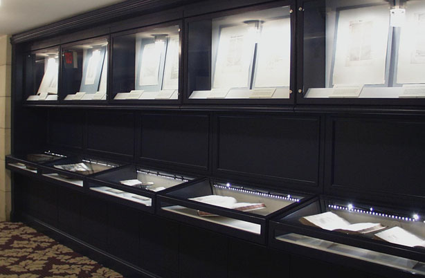 Vassar College Library Exhibition Cases